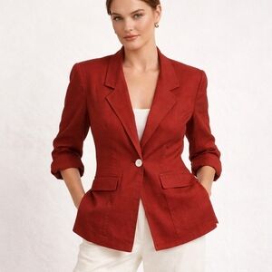 Liz Claiborne Rich Red Blazer